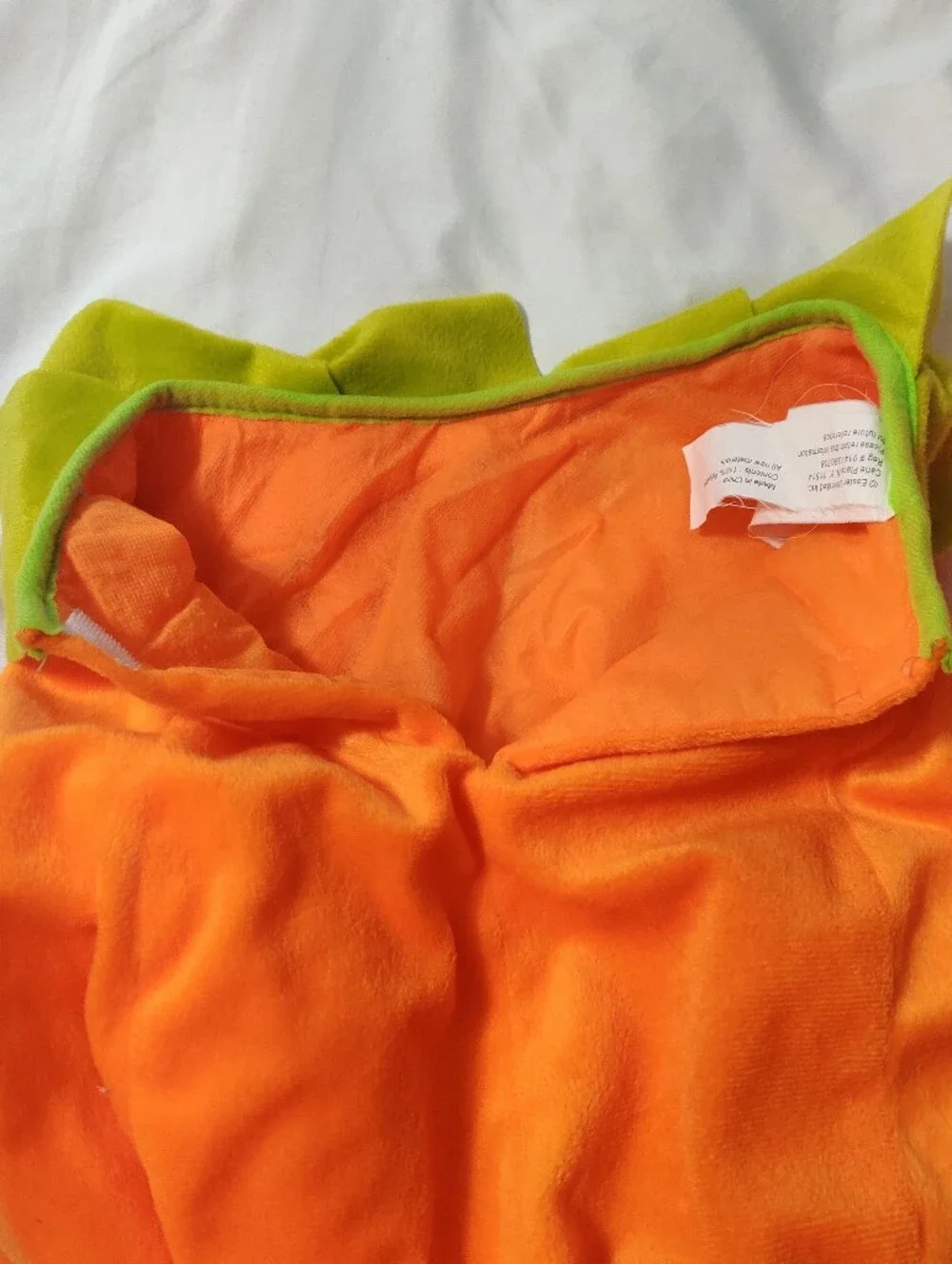 12-18 Month Pumpkin Costume Halloween Orange With Hat Cosplay Infant Toddler